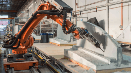 Robotic 3D milling image